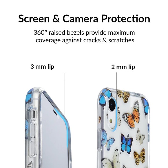 HOST PICK! NWT — “Butterly Dreams” iPhone XR Case — Velvet Caviar - Picture 4 of 6